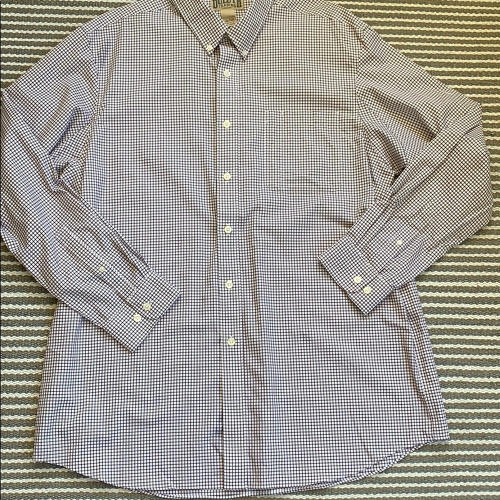 Duluth Trading Dress Shirt, set of 2.  SZ XL Tall - Picture 3 of 6